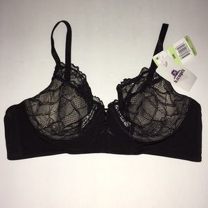 b.tempt’d Wacoal B.Gorgeous Lace Bra Black 34B 36B